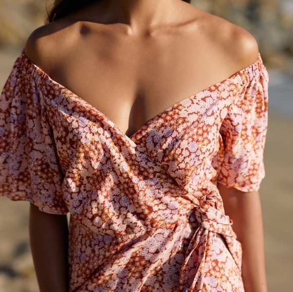 L*Space Pamela Cover-up Maxi Wrap Dress - Picture 7 of 10